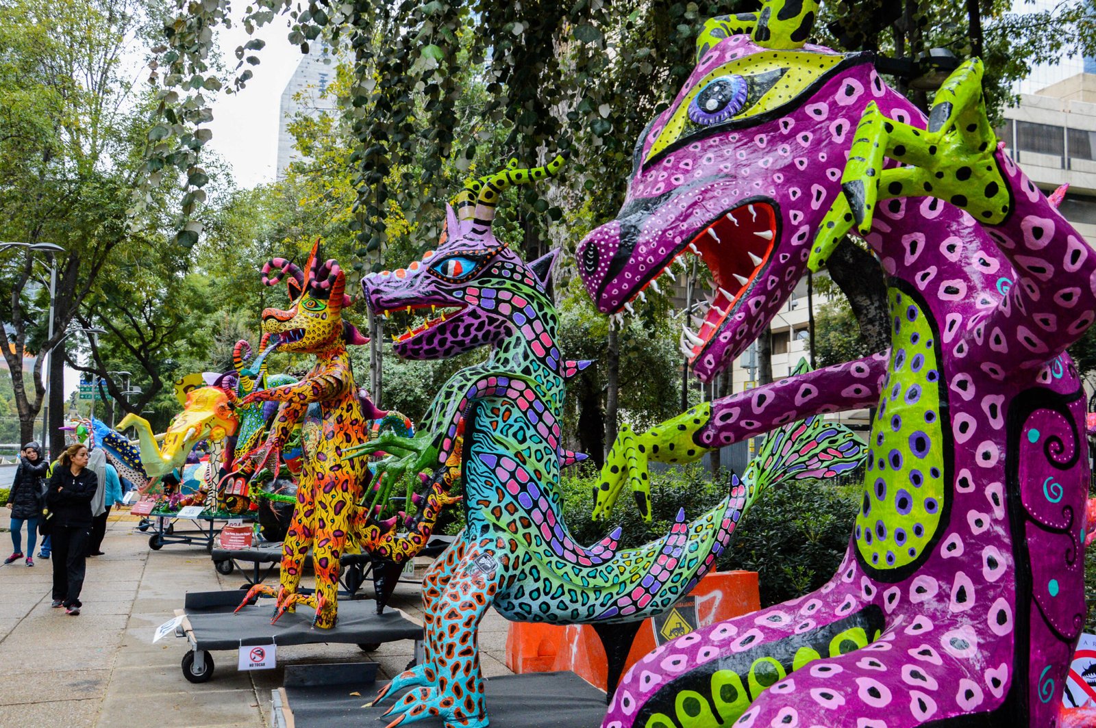 El desfile de alebrijes monumentales